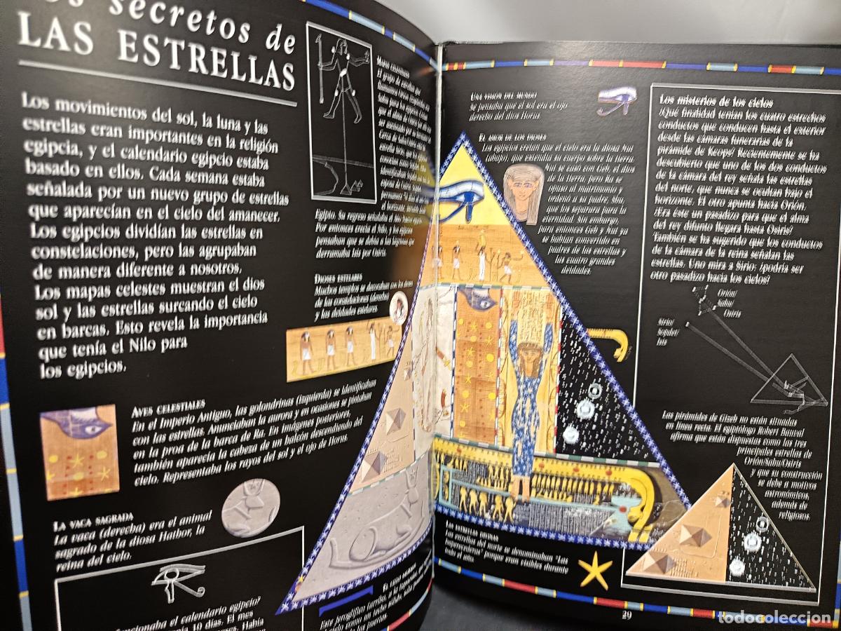 Libros de segunda mano: MISTERIOS DE LAS PIRAMIDES. SM Libro gran formato 1997 - Foto 3