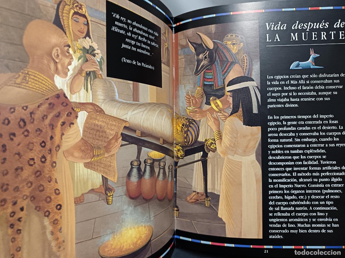 Libros de segunda mano: MISTERIOS DE LAS PIRAMIDES. SM Libro gran formato 1997 - Foto 4