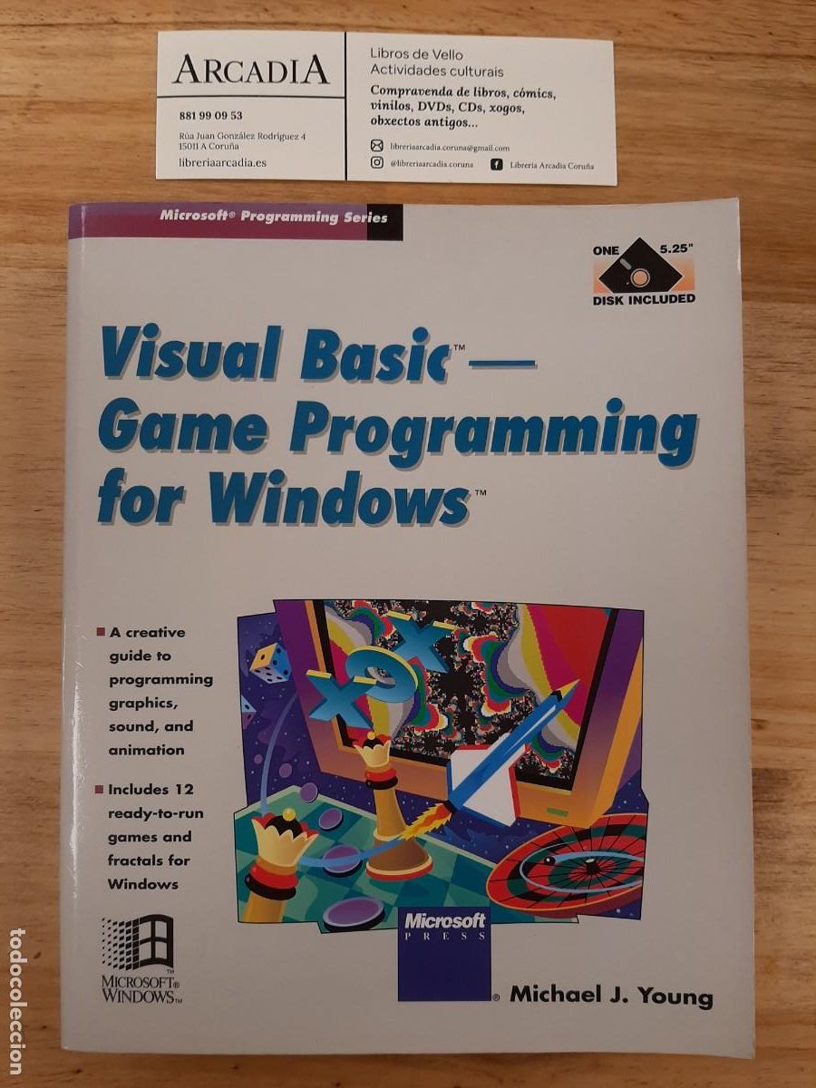Libros de segunda mano: Visual Basic: Game Programming for Windows - Michael J. Young - Ed: Microsoft Press, 1992 - Foto 1