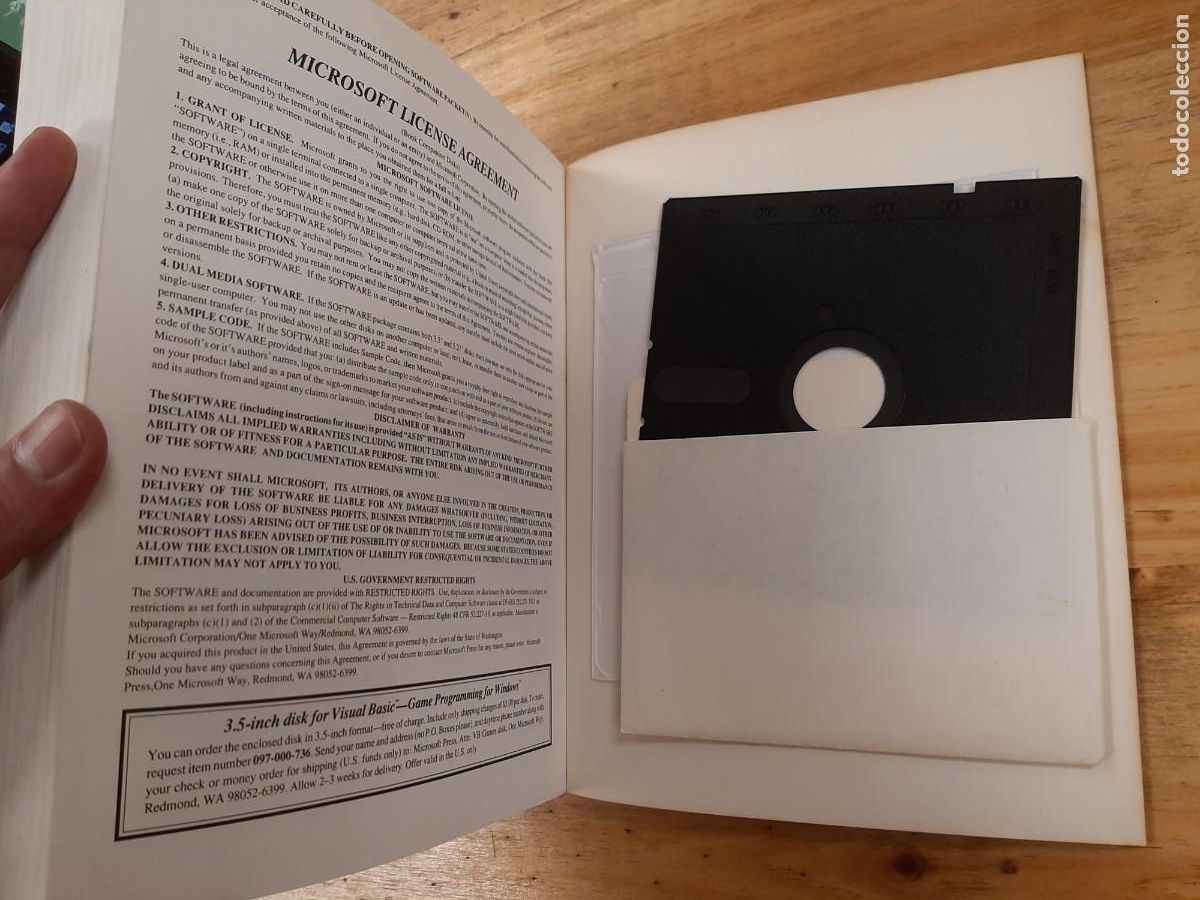 Libros de segunda mano: Visual Basic: Game Programming for Windows - Michael J. Young - Ed: Microsoft Press, 1992 - Foto 6