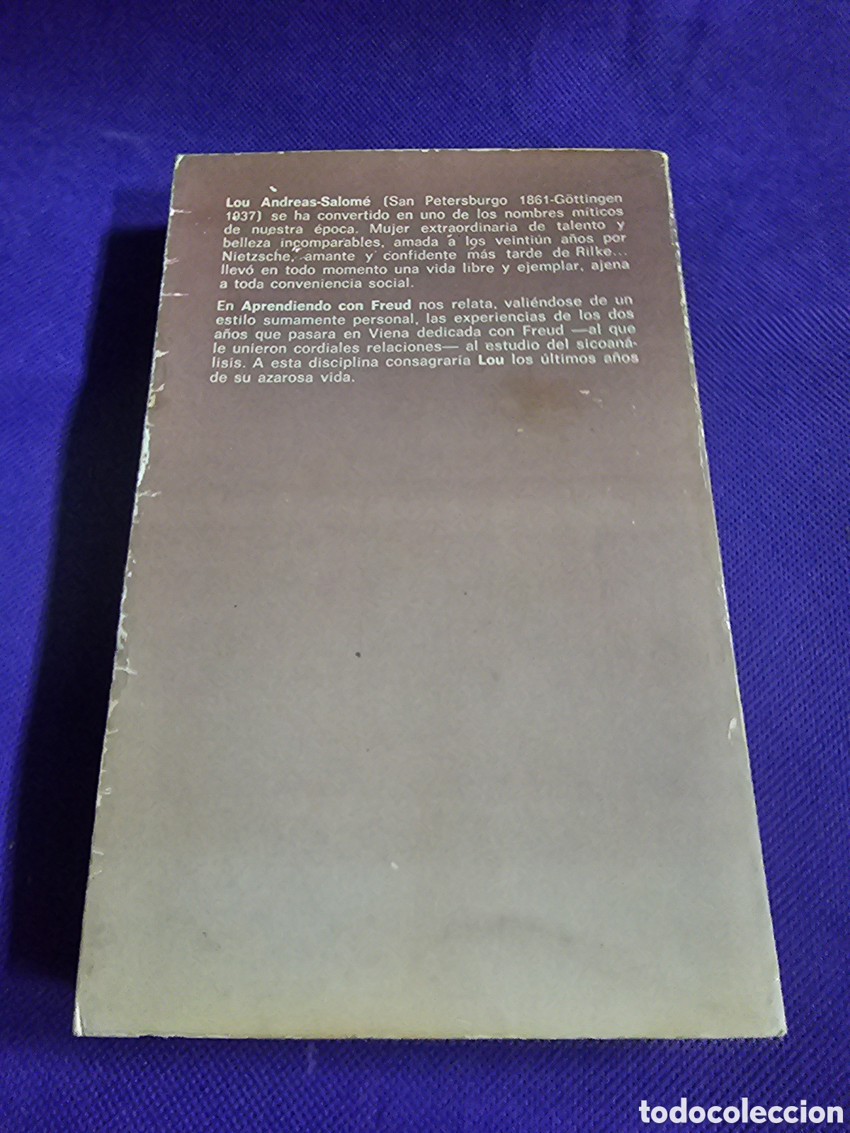 Libros de segunda mano: APRENDIENDO CON FREUD. LOU ANDREAS SALOME - Foto 2