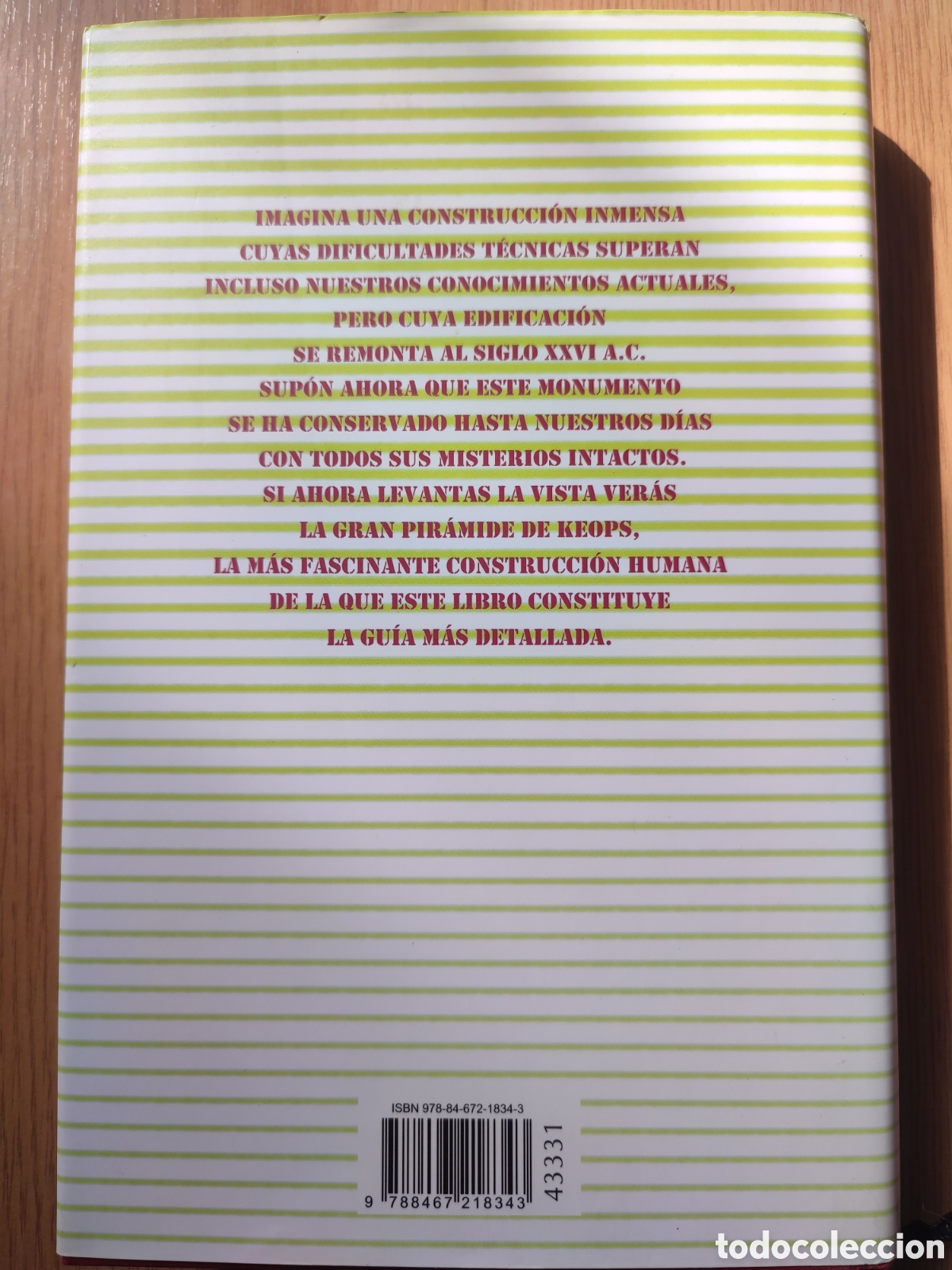 Libros de segunda mano: El enigma de la gran Pir&agrave;mide. Nacho Ares - Foto 2