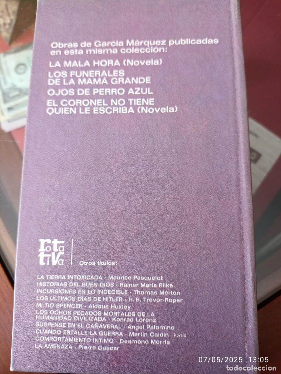Libros de segunda mano: La hojarasca. Gabriel Garc&iacute;a M&aacute;rquez - Foto 2