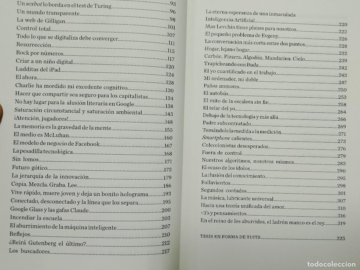 Libros de segunda mano: Nicholas Carr: La pesadilla tecnol&oacute;gica (Ediciones El Salm&oacute;n. 2019) - Foto 4