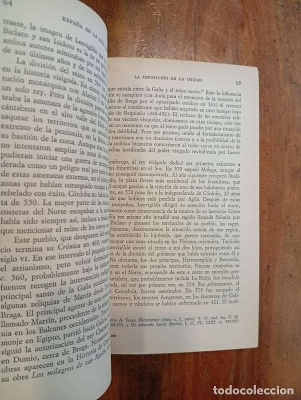 Libros de segunda mano: COLLINS, Roger. Espa&ntilde;a en la Alta Edad Media:400-1000 - Foto 4