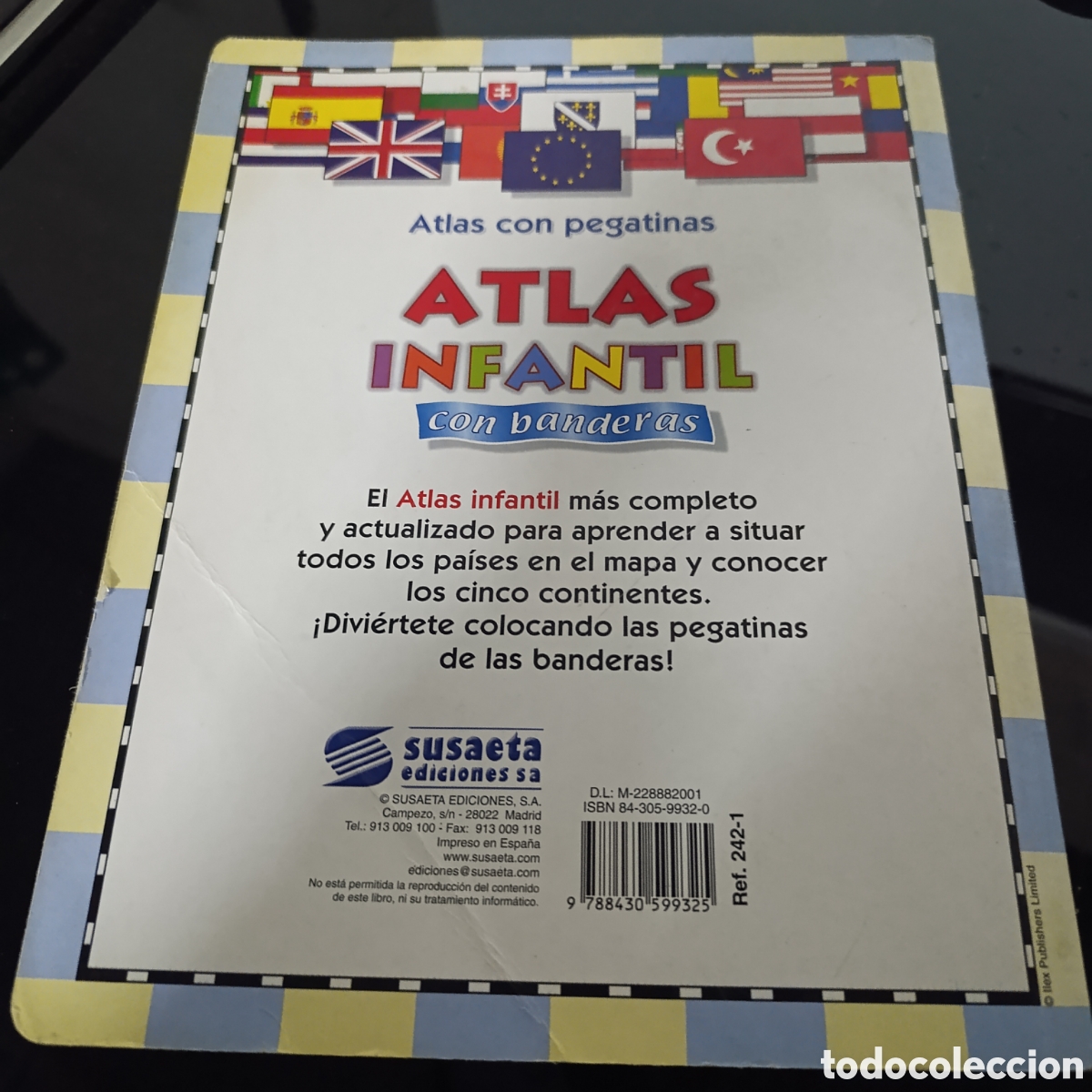 Libros de segunda mano: ATLAS INFANTIL CON BANDERAS - Foto 2