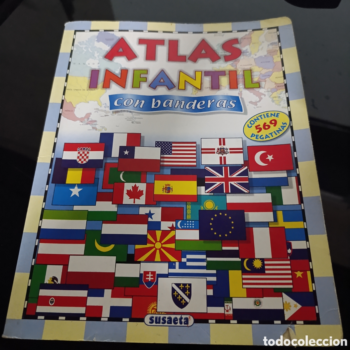 Libros de segunda mano: ATLAS INFANTIL CON BANDERAS - Foto 1