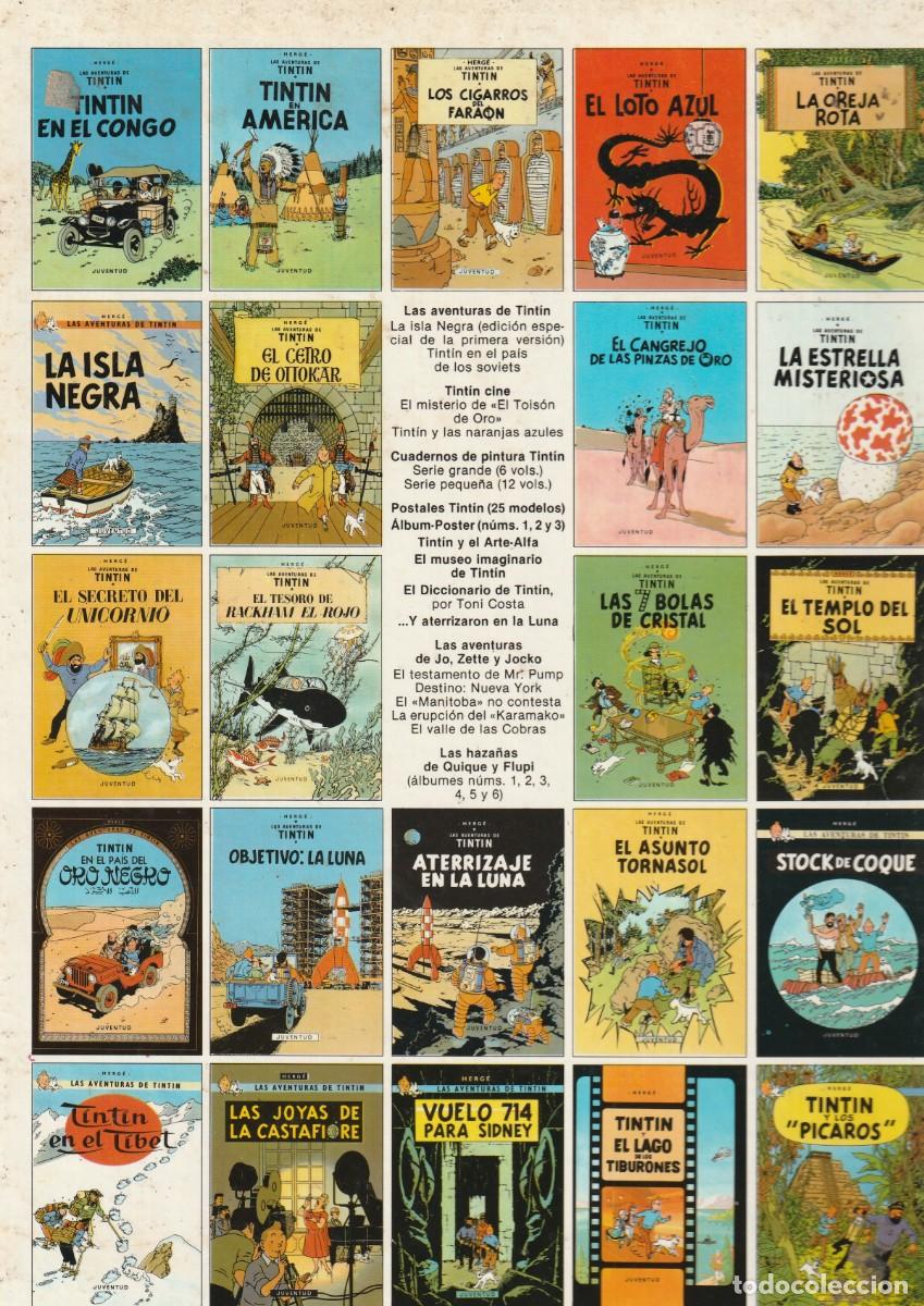 Libros de segunda mano: TINTIN, LAS JOYAS DE LA CASTAFIORE EDICI&Oacute;N 1988 - Foto 2