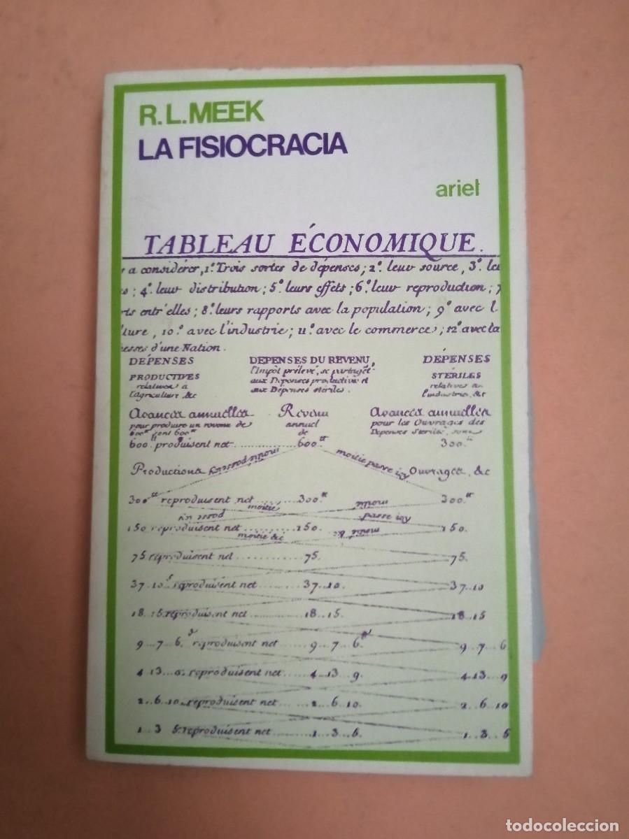 Libros de segunda mano: LA FISIOCRACIA (R. L. MEEK) - Foto 1