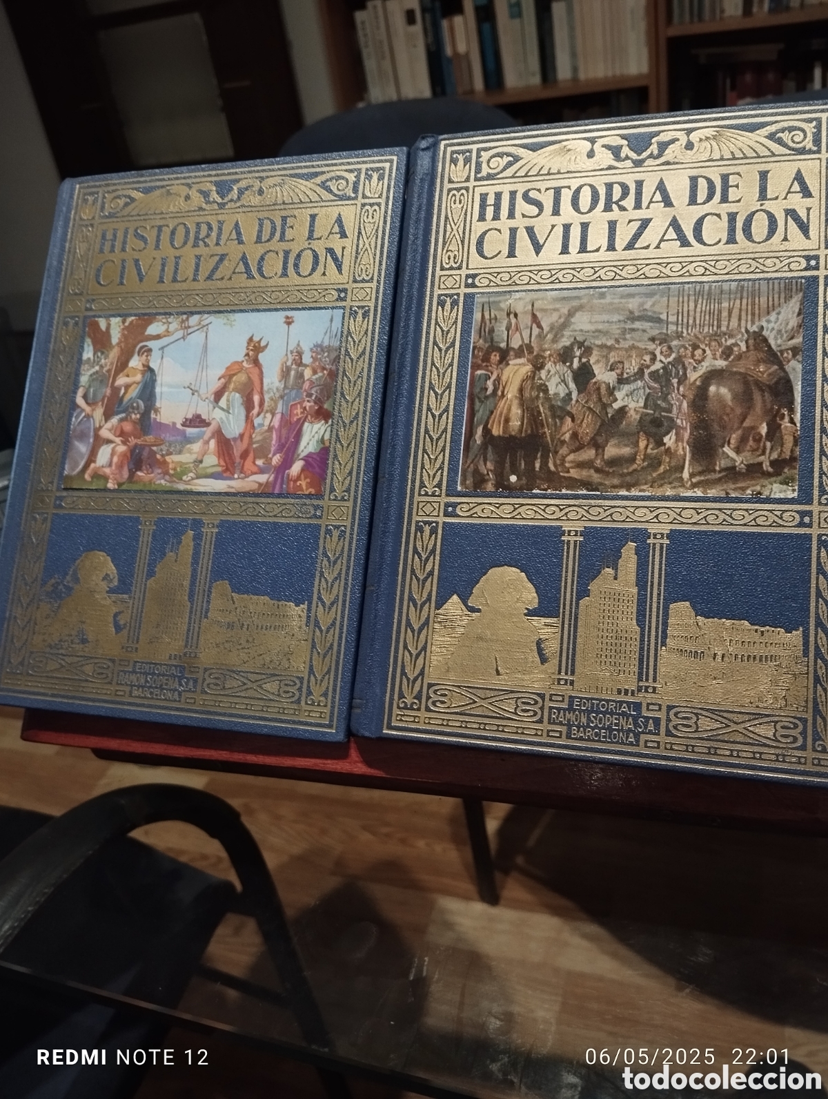 Libros de segunda mano: HISTORIA de la CIVILIZACION.Ricardo Vera.2 tomos completa.Edit.Sopena.1958.Excelente estado