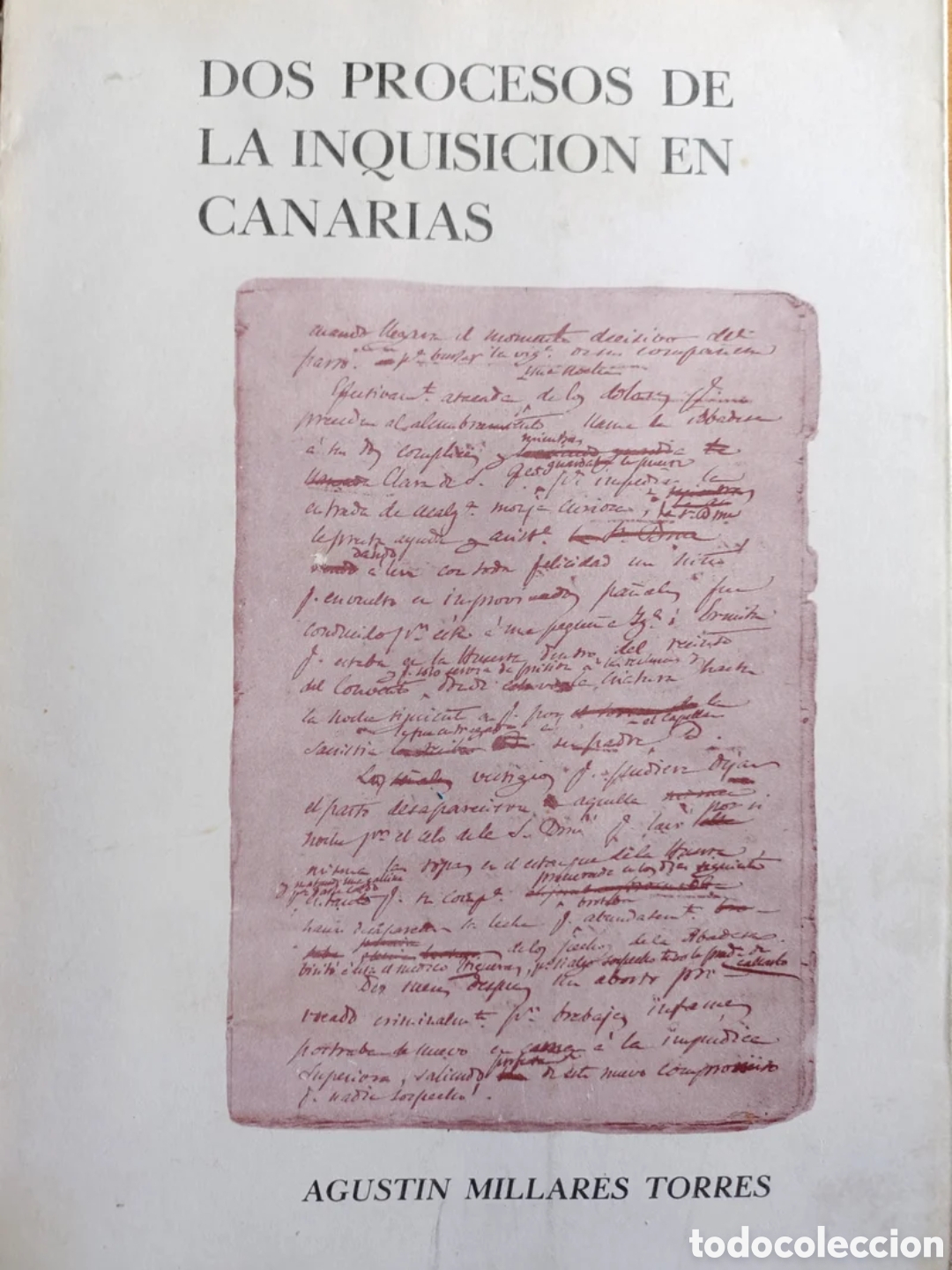 Libros de segunda mano: Dos procesos de la Inquisicion en Canarias - Foto 1