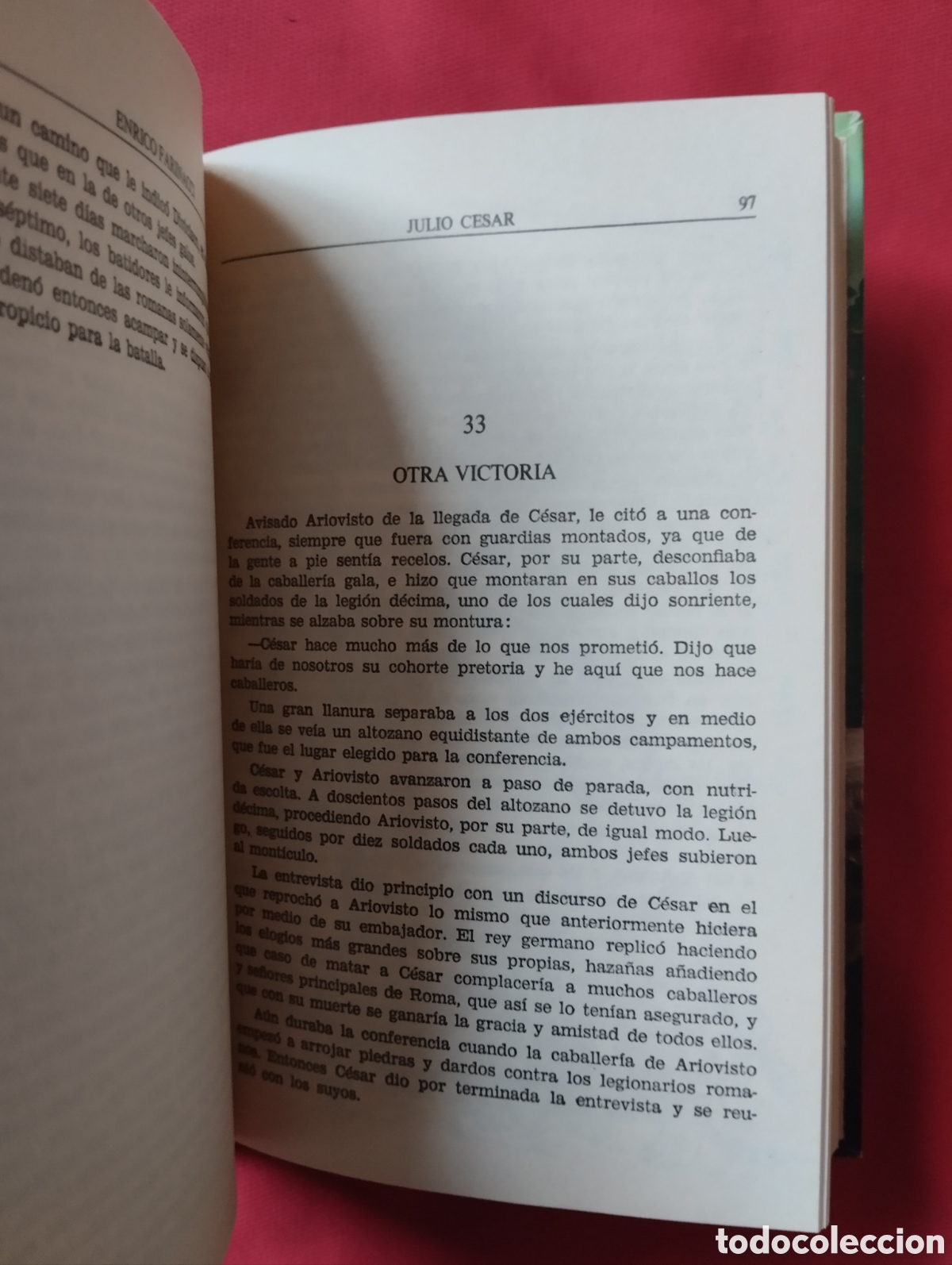 Libros de segunda mano: JULIO CESAR, E. FARINACCI. Ediciones EDITORS, Barcelona BRUGUERA 1986 - Foto 4