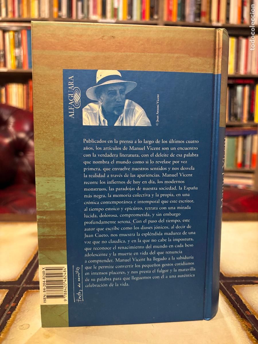 Libros de segunda mano: Las horas paganas. Manuel Vicent. - Foto 2
