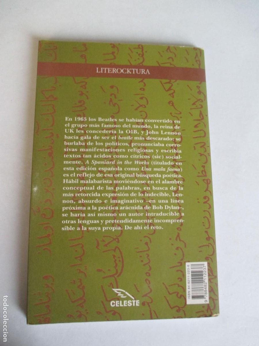 Libros de segunda mano: JOHN LENON Una mala faena W34034 - Foto 2