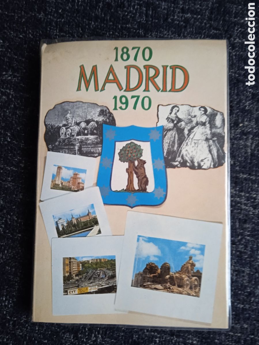 Second hand books: 1870 Madrid 1970 de siglo a siglo . Carpeta 24 diapositivas