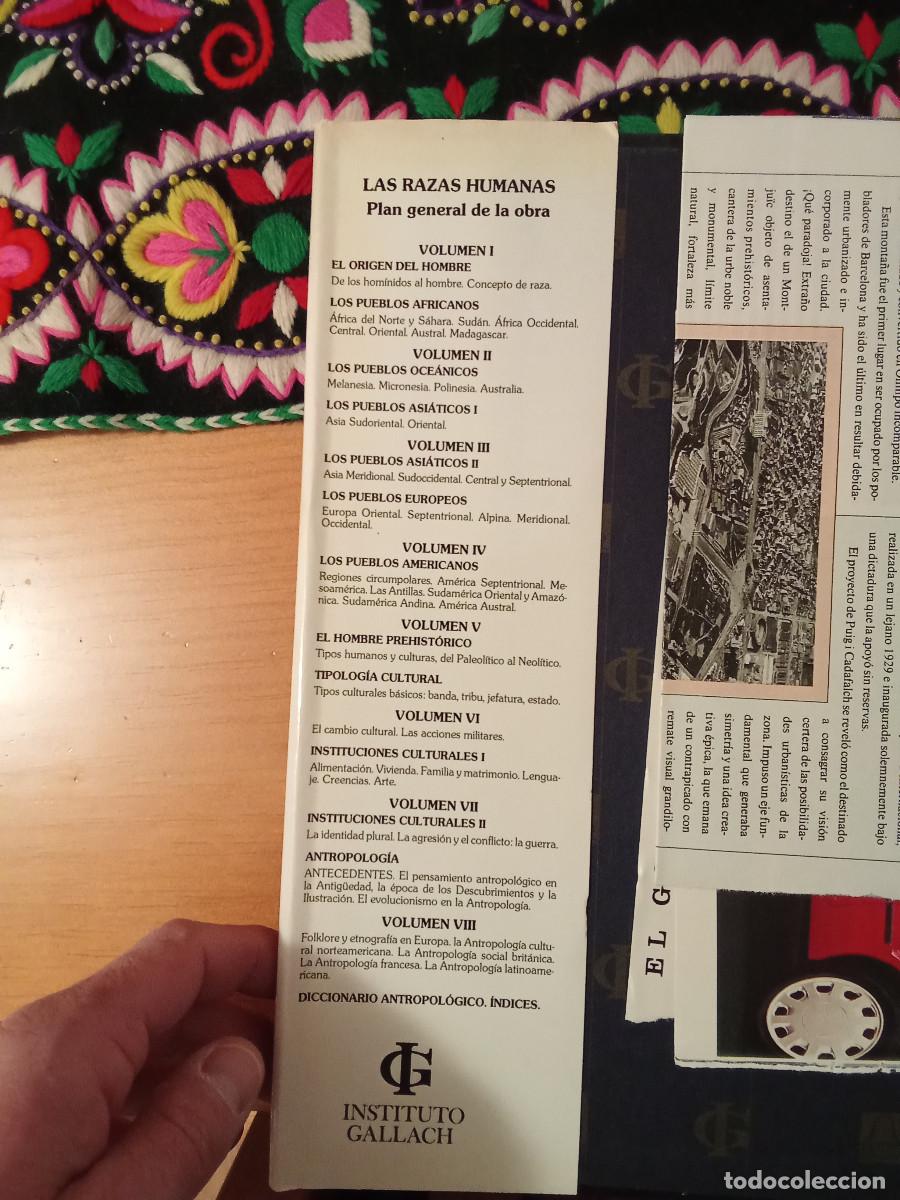 Libros de segunda mano: Las Razas Humanas Instituto Gallach - Foto 6