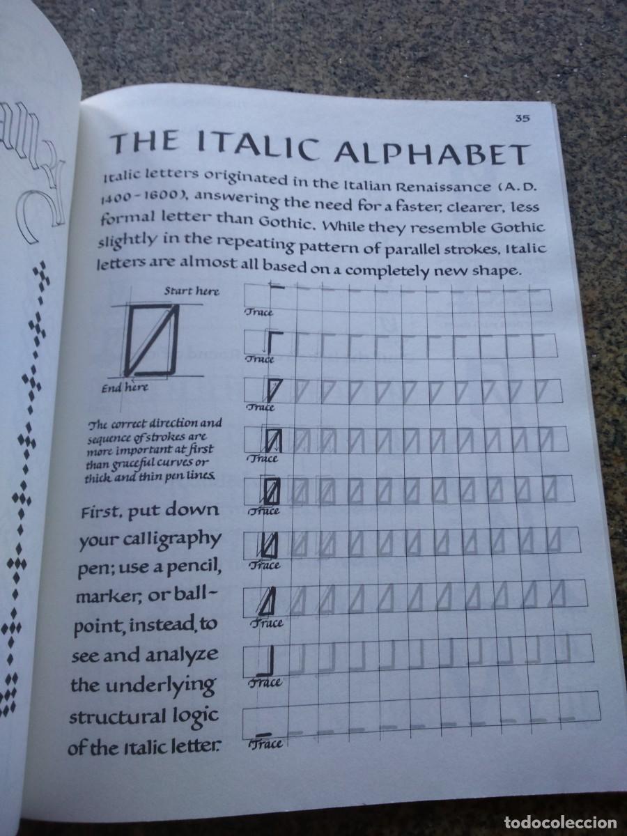 Libros de segunda mano: CALLIGRAPHY MADE EASY -- A BEGINNERS WORKBOOK -- MARGARET SHEPHERD -- - Foto 2