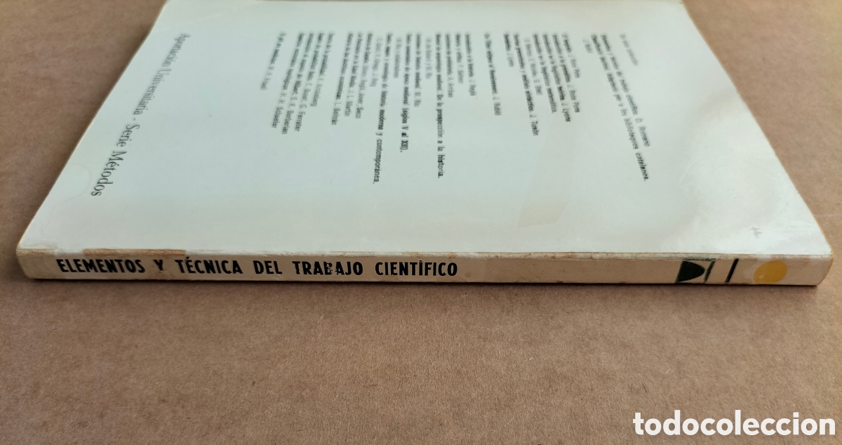 Libros de segunda mano: Elementos y t&eacute;cnica del trabajo cient&iacute;fico. David Romano. Editorial teide, 1983. Libro - Foto 14