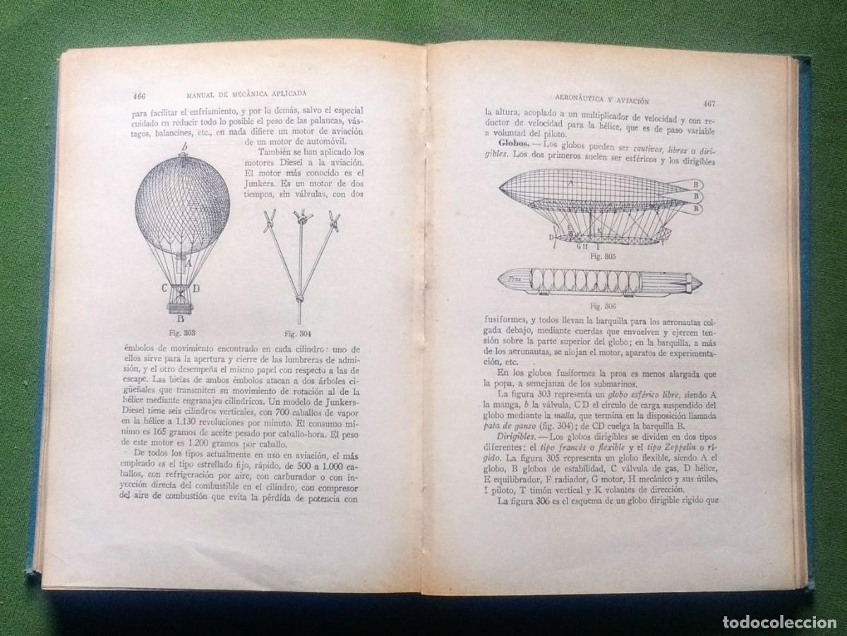 Libros de segunda mano: MECANICA APLICADA - 1943 - M. MAYMO Y R. M. PONS Y BAS.. - Foto 4