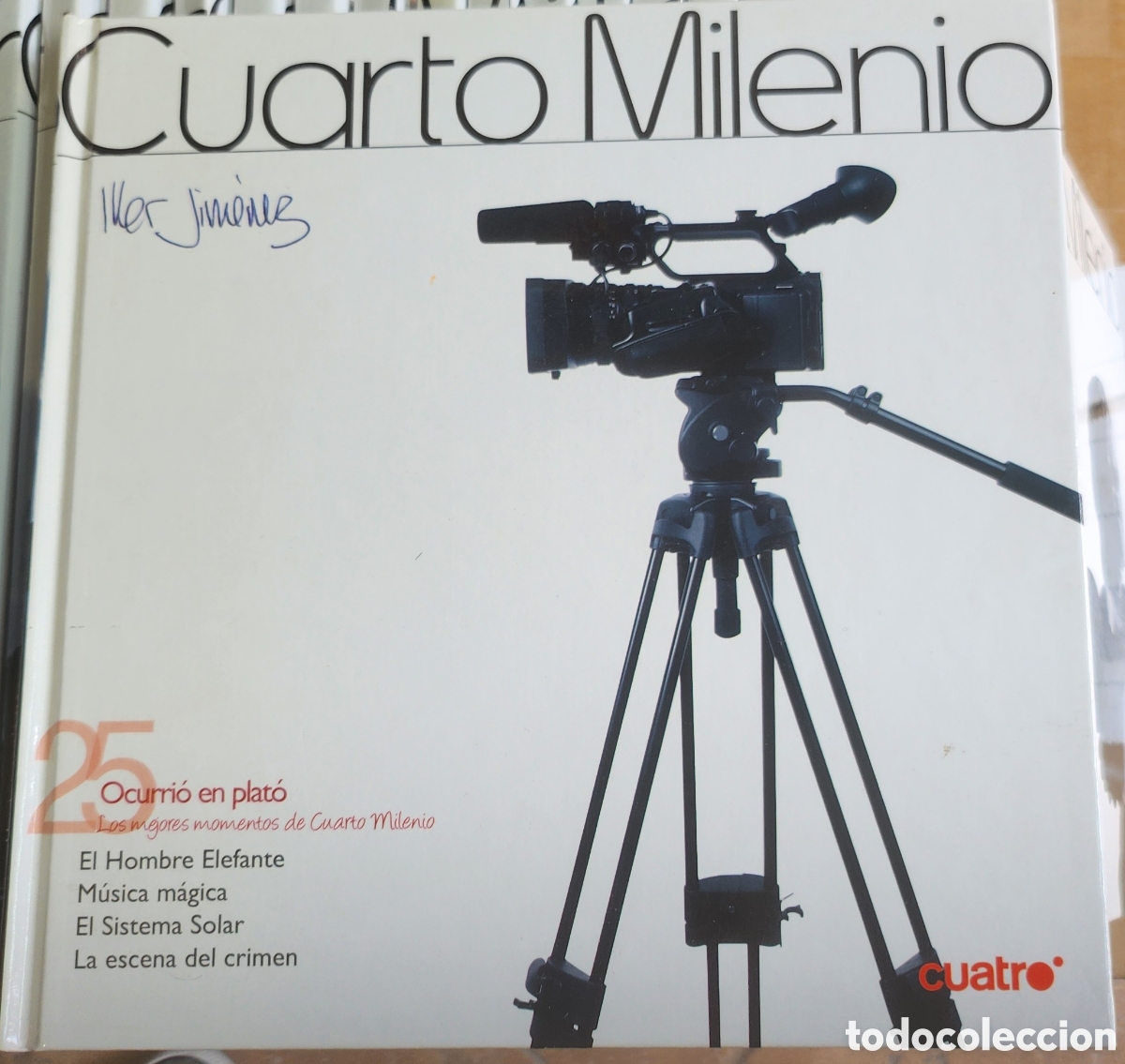 Libros de segunda mano: Cuarto Milenio (2009) 25 vols. DVD Libros - Iker Jim&eacute;nez - Foto 2