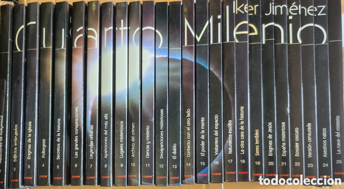 Libros de segunda mano: Cuarto Milenio (2007), 25 vols. DVD Libros - Iker Jim&eacute;nez - Foto 3