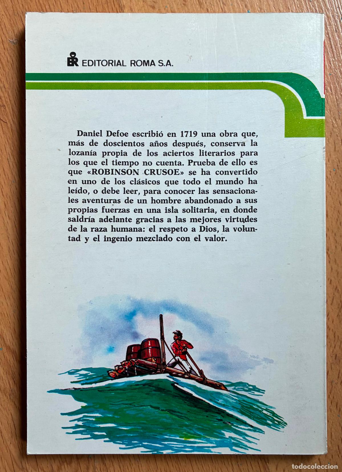 Libros de segunda mano: ROBINSON CRUSOE Daniel Defoe, Biblioteca Albor Juvenil - Foto 2