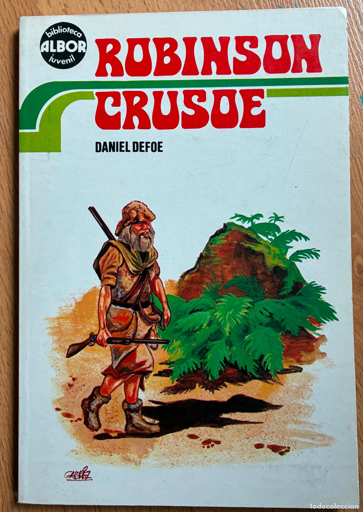 Libros de segunda mano: ROBINSON CRUSOE Daniel Defoe, Biblioteca Albor Juvenil - Foto 1