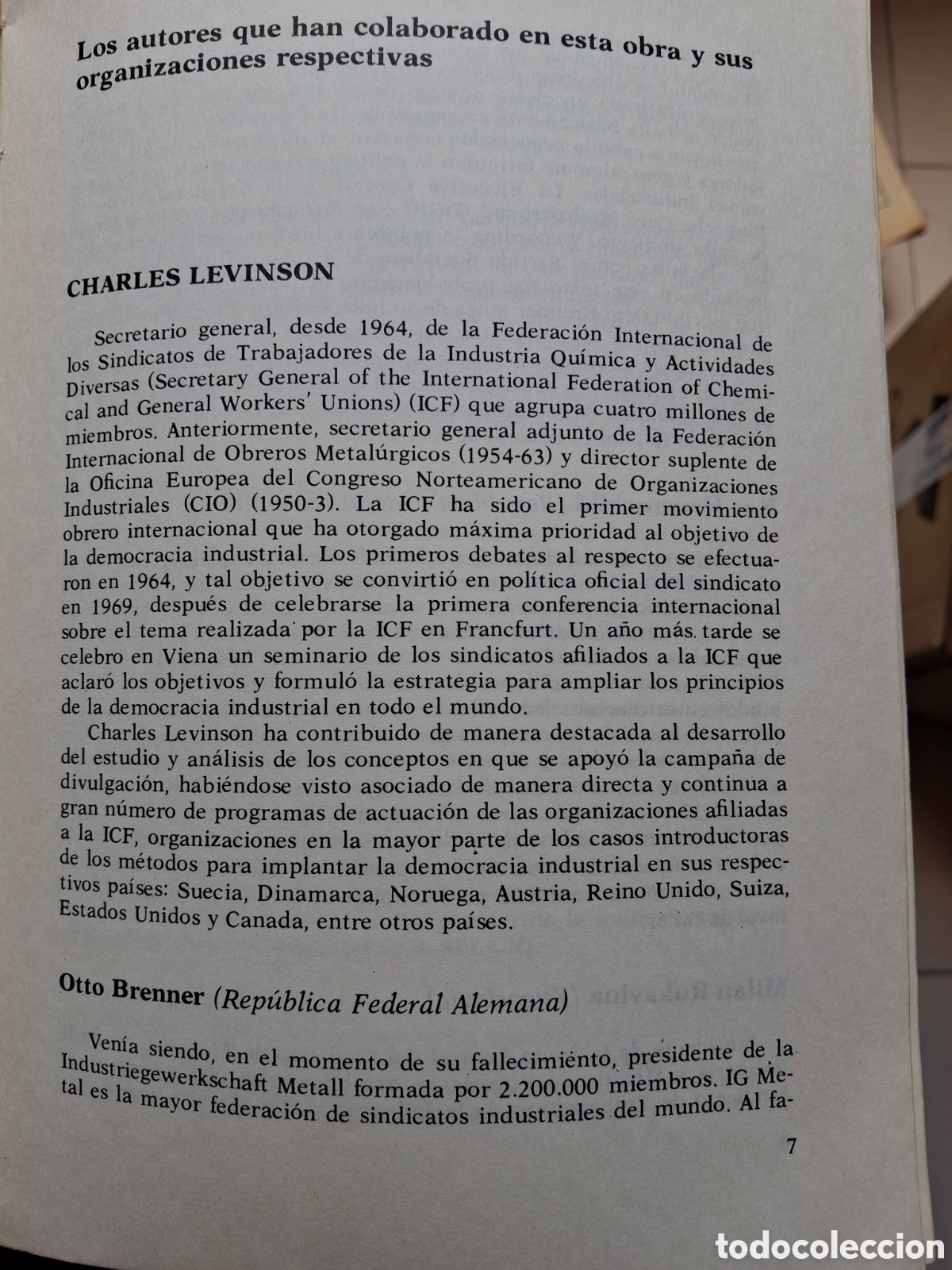Libros de segunda mano: La democracia industrial - 1977 - Foto 5