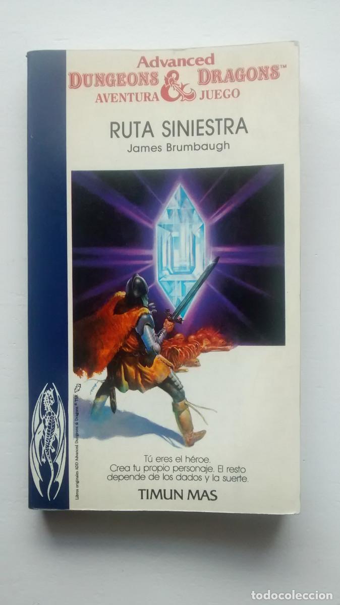 Libros de segunda mano: Ruta siniestra - James Brumbaugh - Dungeons & dragons - Foto 1