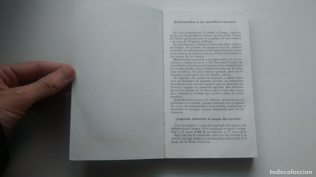 Libros de segunda mano: Ruta siniestra - James Brumbaugh - Dungeons & dragons - Foto 2