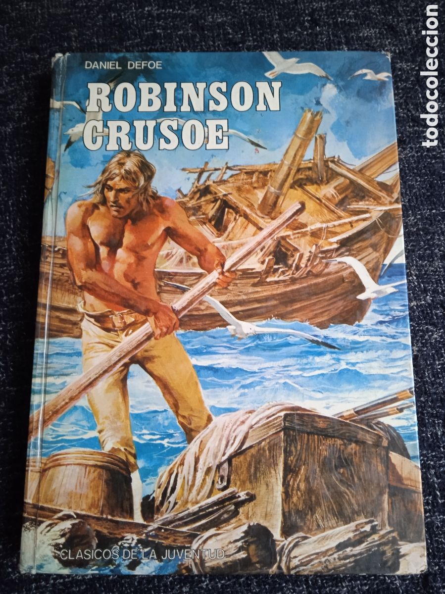 Libri di seconda mano: ROBINSON CRUSOE / DANIEL DEFOE - CL&Aacute;SICOS DE LA JUVENTUD -ED. EDIVAL
