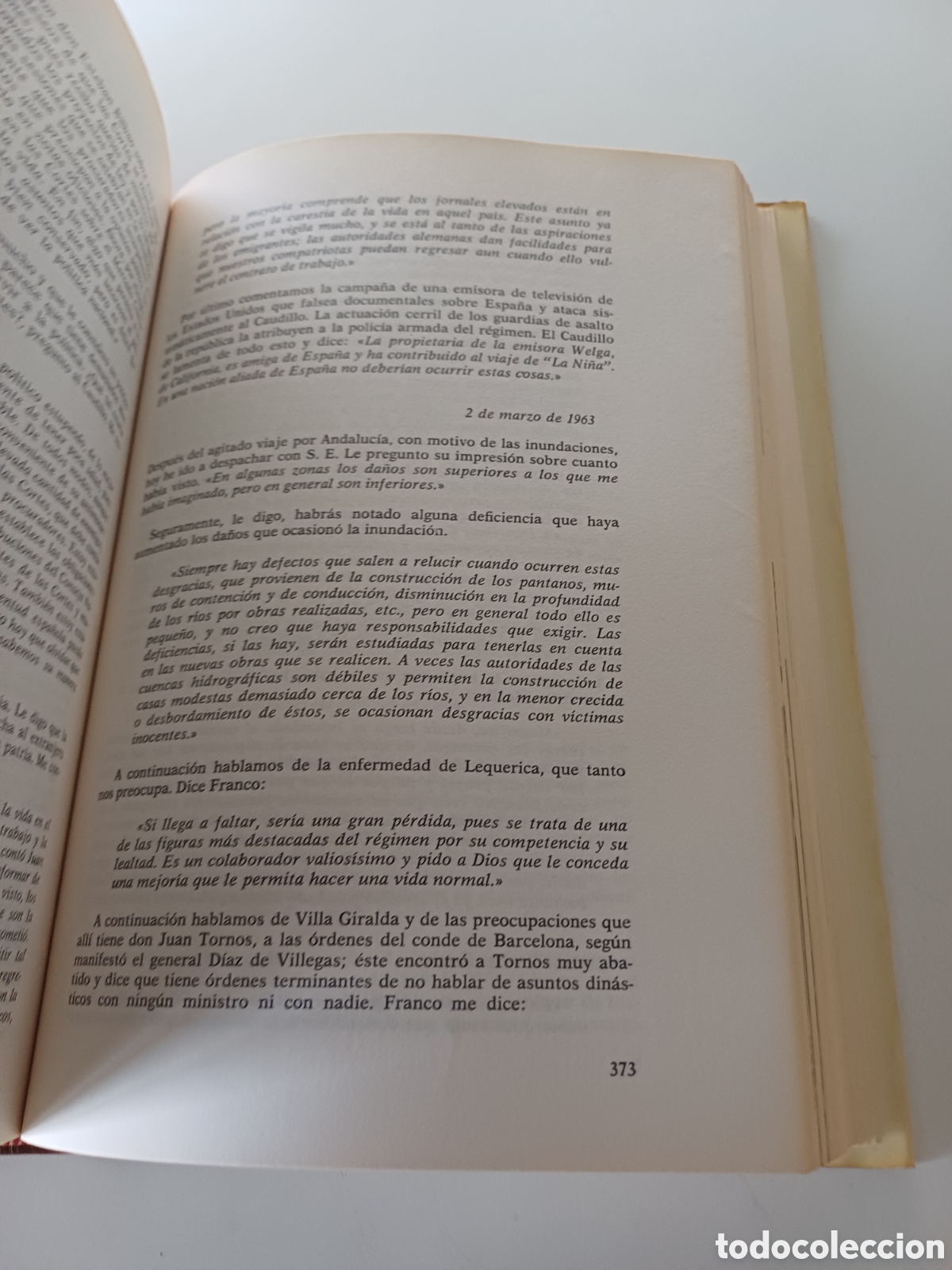 Libros de segunda mano: Mis conversaciones privadas con Franco Salgado Araujo 1976 - Foto 4
