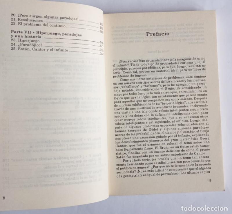 Libros de segunda mano: SATAN, CANTOR Y EL INFINITO - RAYMOND SMULLY - EDITORIAL GEDYSA. 2000 - Foto 4