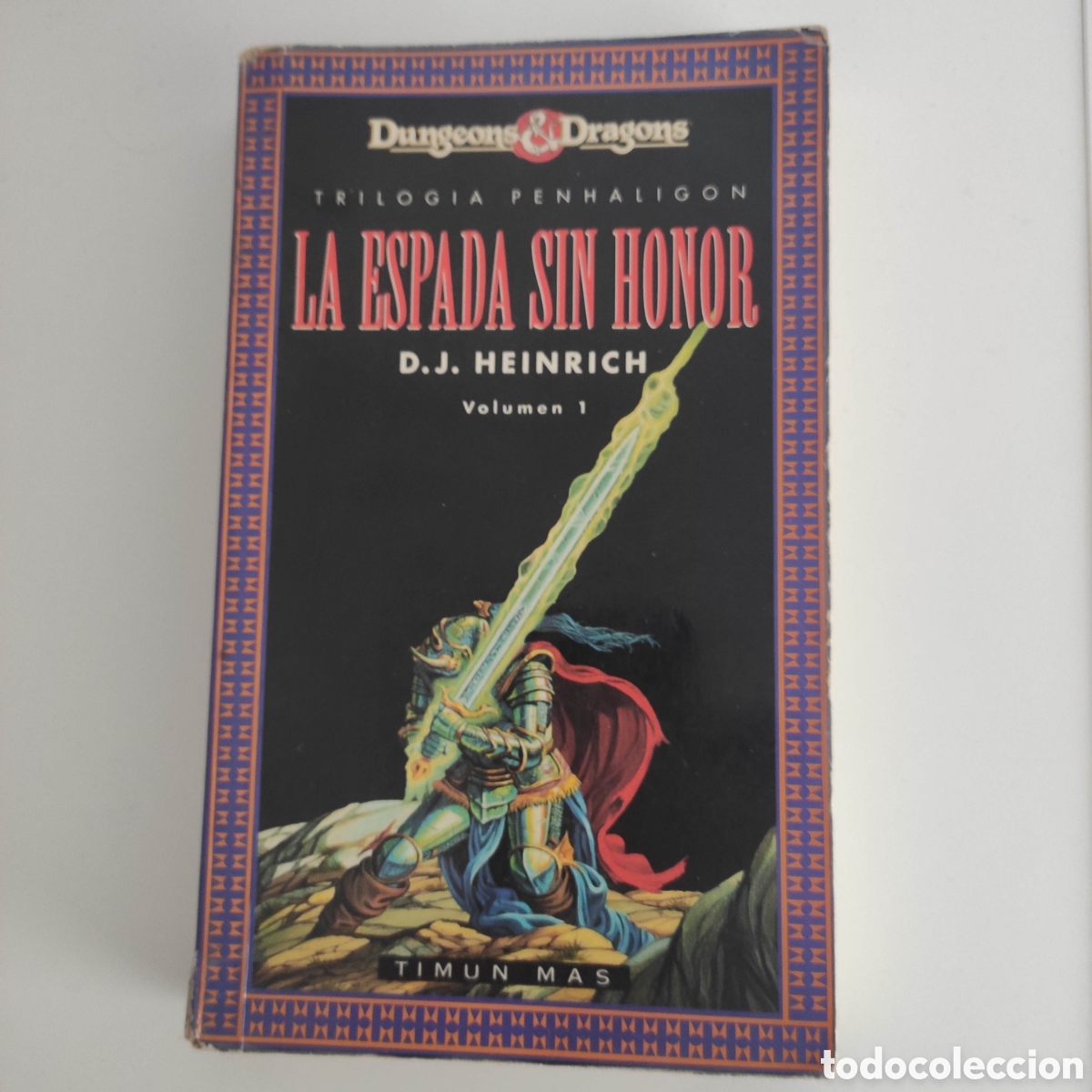 Libros de segunda mano: DUNGEONS & DRAGONS TRILOGIA PENHALIGON LA ESPADA SIN HONOR - Foto 1
