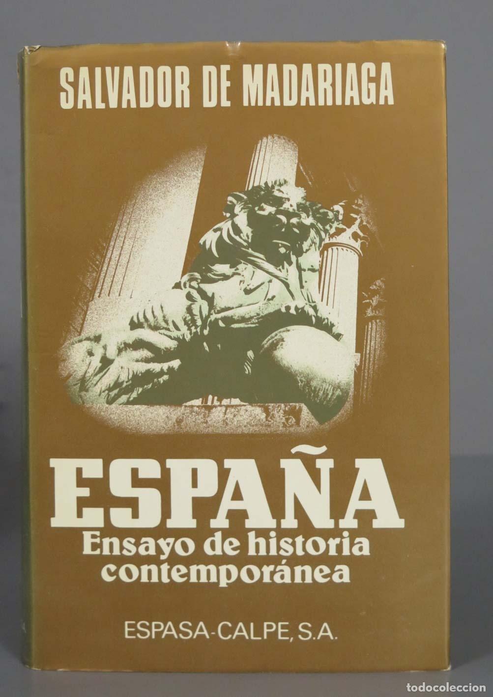 Gebrauchte B&uuml;cher: ESPA&Ntilde;A Ensayo de historia contempor&aacute;nea. MADARIAGA