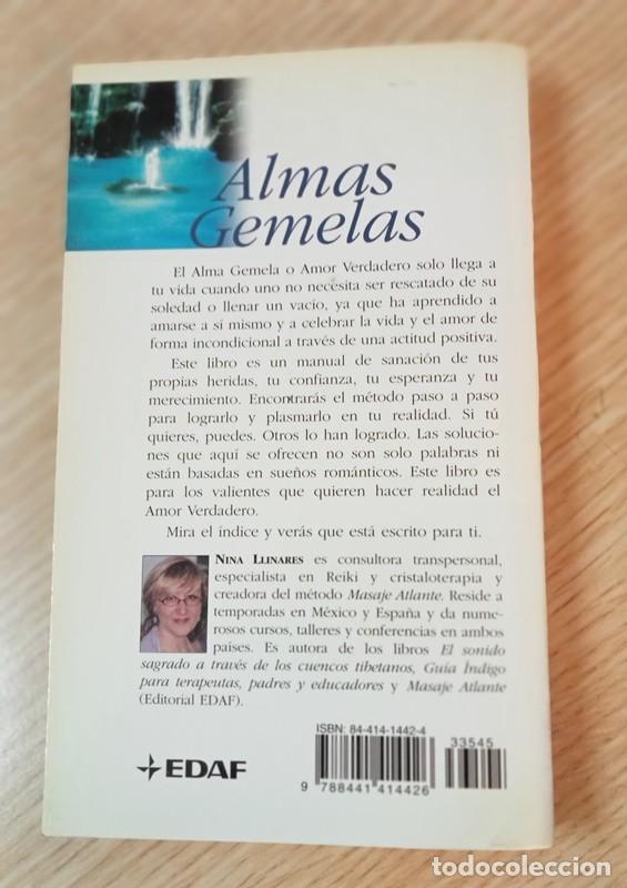 Libros de segunda mano: Almas gemelas Nina Llinares - Foto 2
