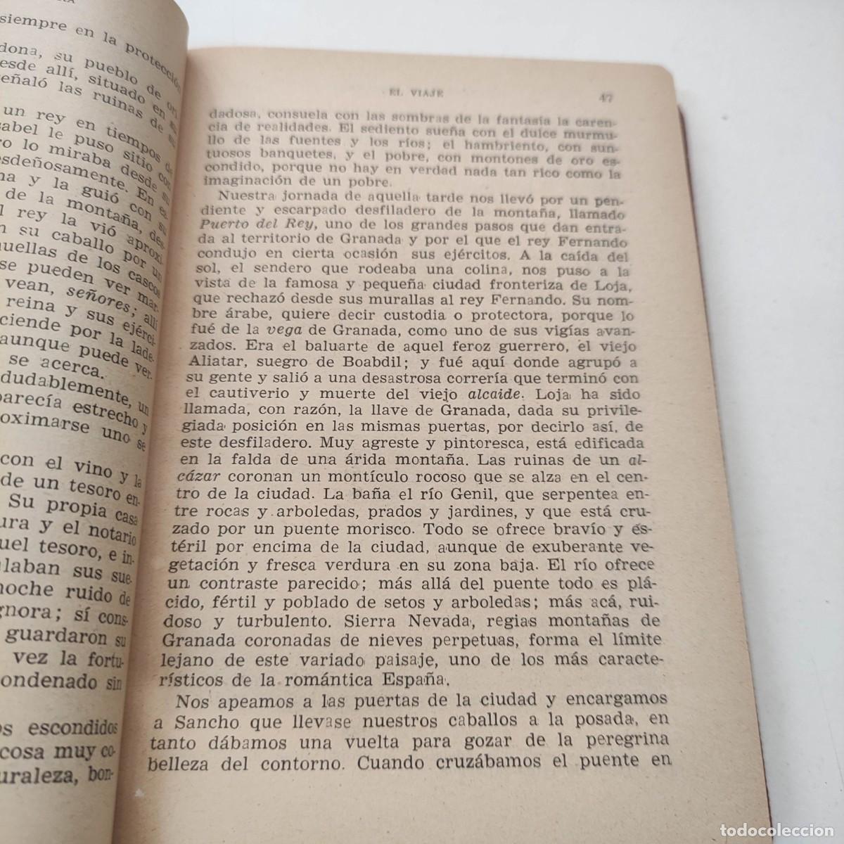 Libros de segunda mano: Cuentos de La Alhambra. Washington Irving. - Foto 4