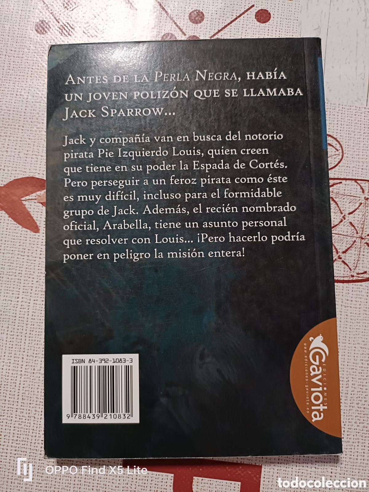 Libros de segunda mano: Libro Jack Sparrow, La Persecuci&oacute;n Pirata- Ediciones Gaviota (Rob Kidd) - Foto 2