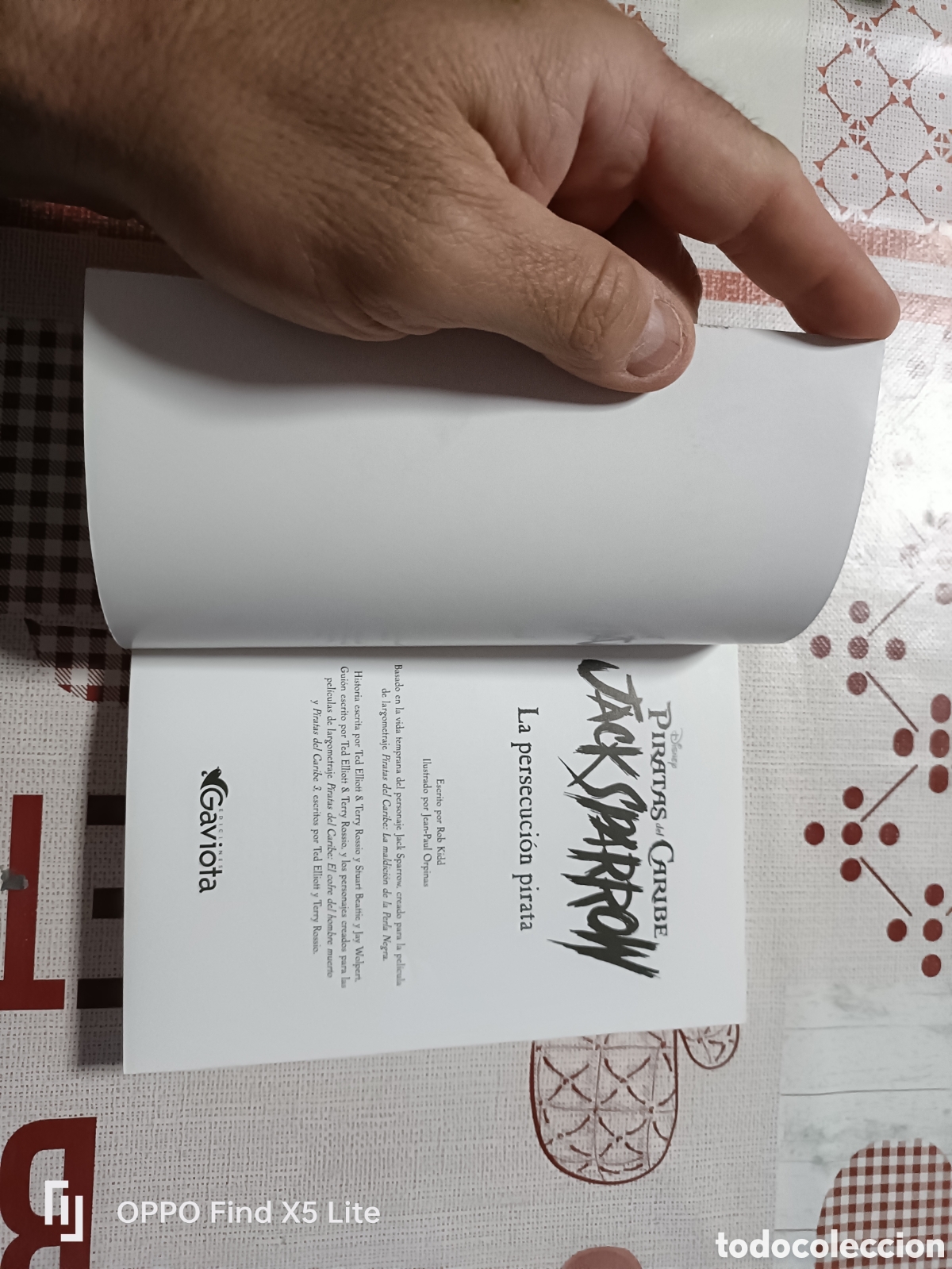 Libros de segunda mano: Libro Jack Sparrow, La Persecuci&oacute;n Pirata- Ediciones Gaviota (Rob Kidd) - Foto 4