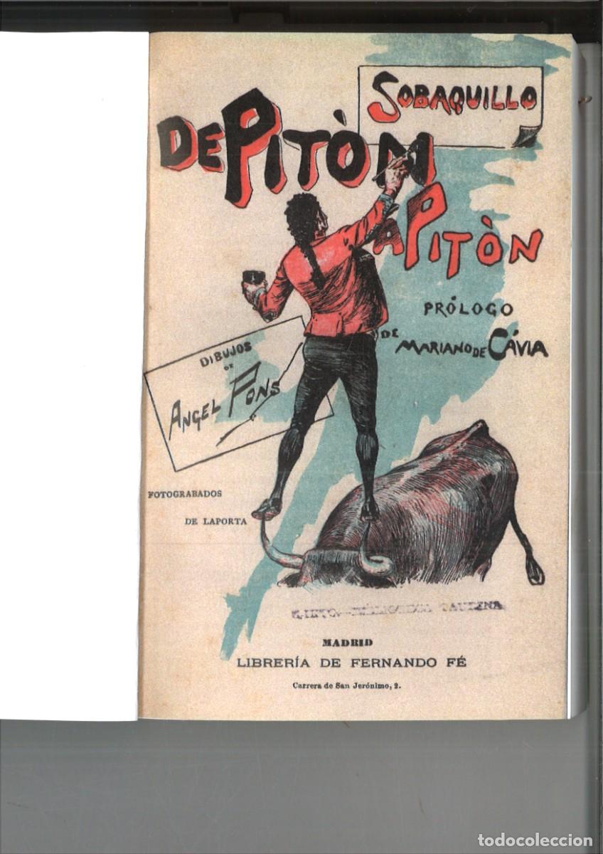 Libros de segunda mano: DE PITON A PITON. Mariano de Cavia (Sobaquillo). - Foto 3
