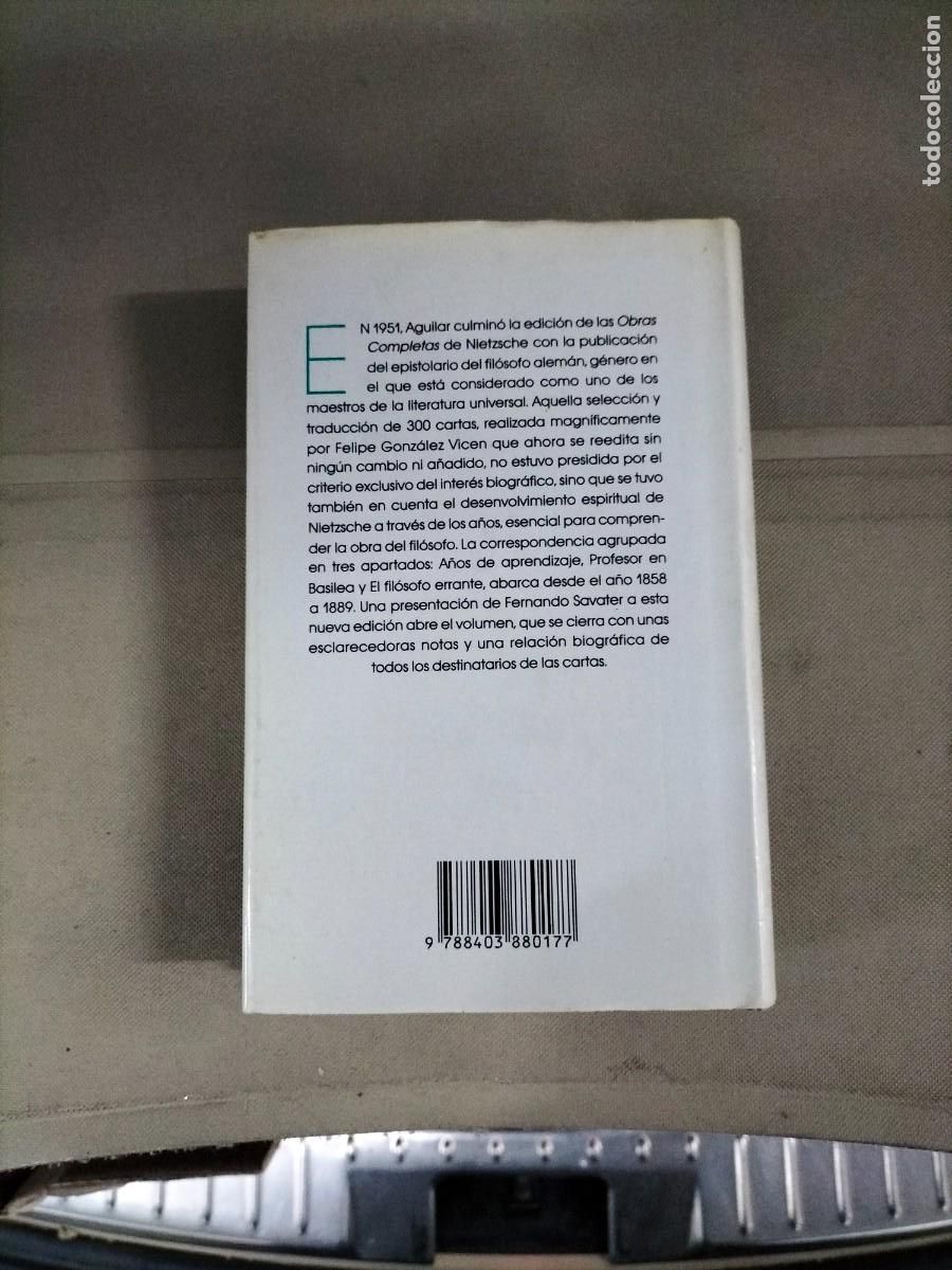 Libros de segunda mano: Correspondencia - Friedrich Nietzsche. Aguilar - Foto 2