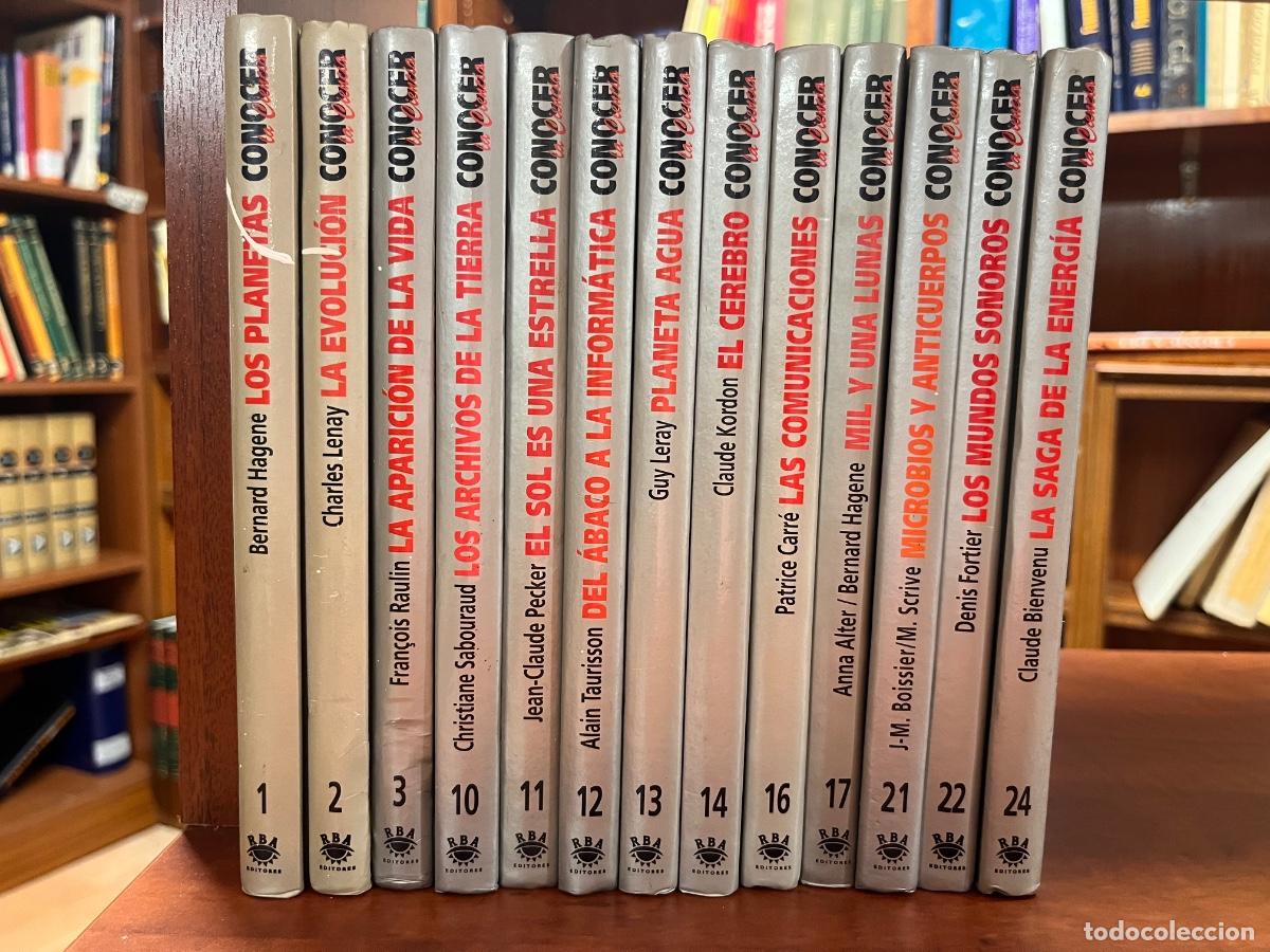 Libros de segunda mano: Colecci&oacute;n CONOCER LA CIENCIA RBA &ndash; 13 vols - Foto 1