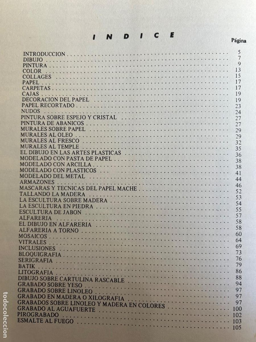 Libros de segunda mano: Manualidades art&iacute;sticas. Las Ediciones del Arte (L.E.D.A.) Barcelona, 1982 - Foto 2