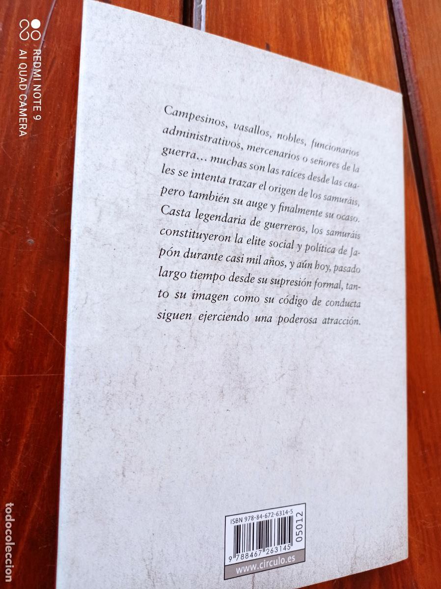 Libros de segunda mano: LOS SAMUR&Aacute;IS. WOLFGANG SCHWENTKER. CIRCULO DE LECTORES. 157 PP. - Foto 2