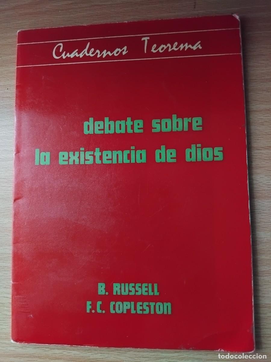 Livres d'occasion: Debate sobre la existencia de Dios;B.Russell/F.C.Copleston;Universidad de Valencia;1978