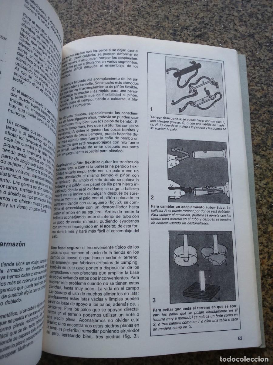 Libros de segunda mano: BRICOLAGE -- CAMPING Y ROULOTTES -- 1981 -- - Foto 2