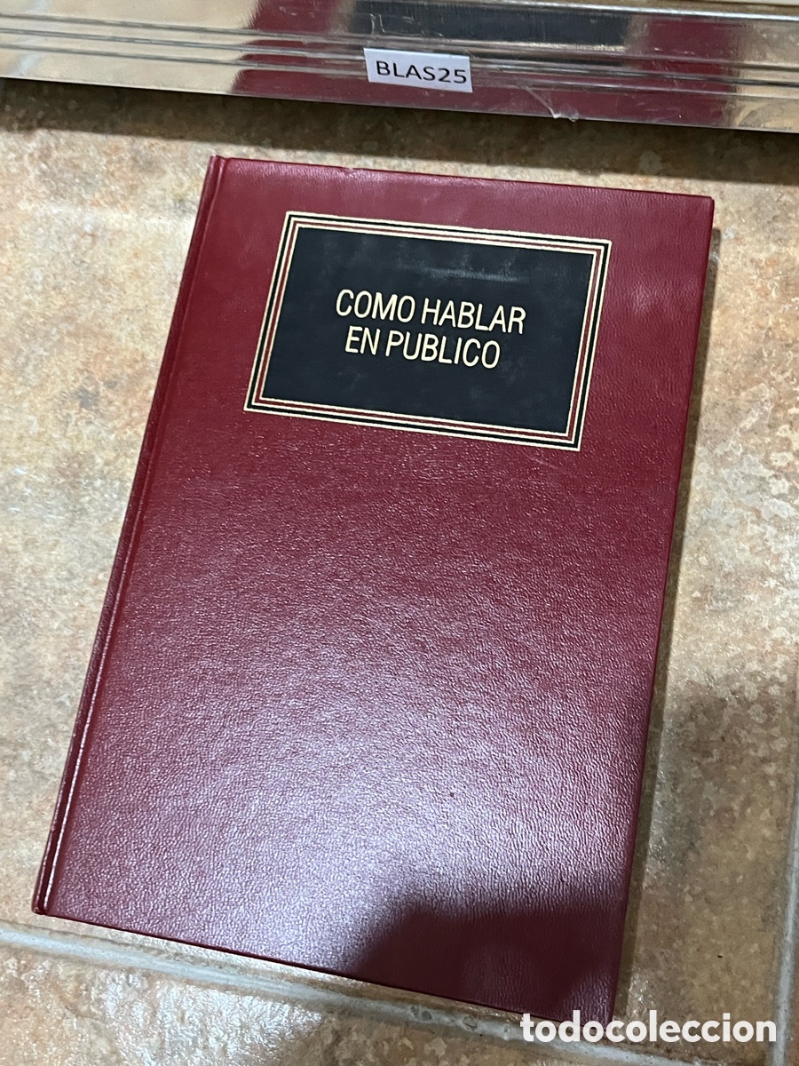Libros de segunda mano: BLAS25 COMO HABLAR EN PUBLICO - Foto 1