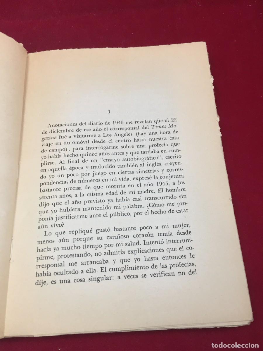 Libros de segunda mano: La novela de una novela. Thomas Mann. Editorial Sur, 1961 - Foto 9