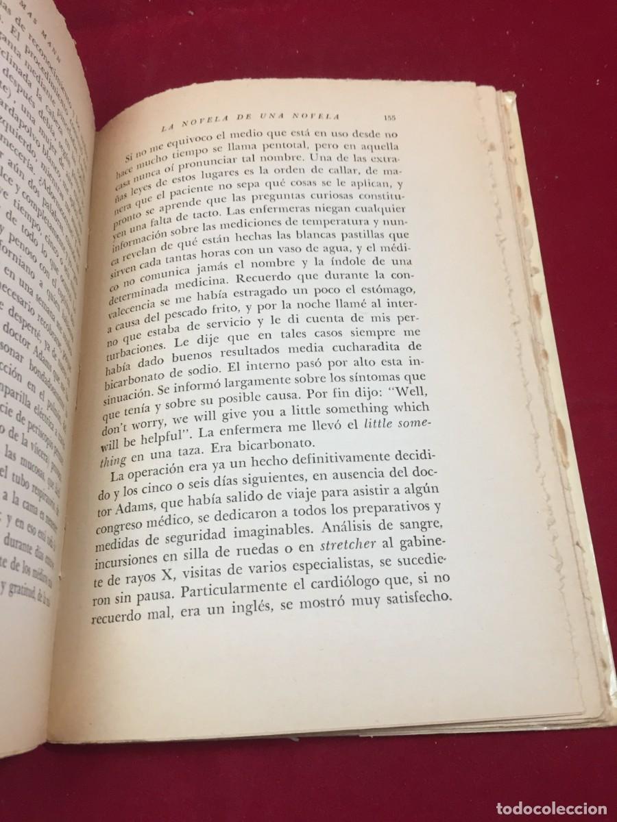 Libros de segunda mano: La novela de una novela. Thomas Mann. Editorial Sur, 1961 - Foto 19
