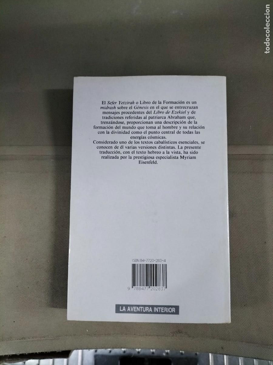 Libros de segunda mano: El libro de la Formaci&oacute;n - Sefer Yetzirah. Obelisco - Foto 2